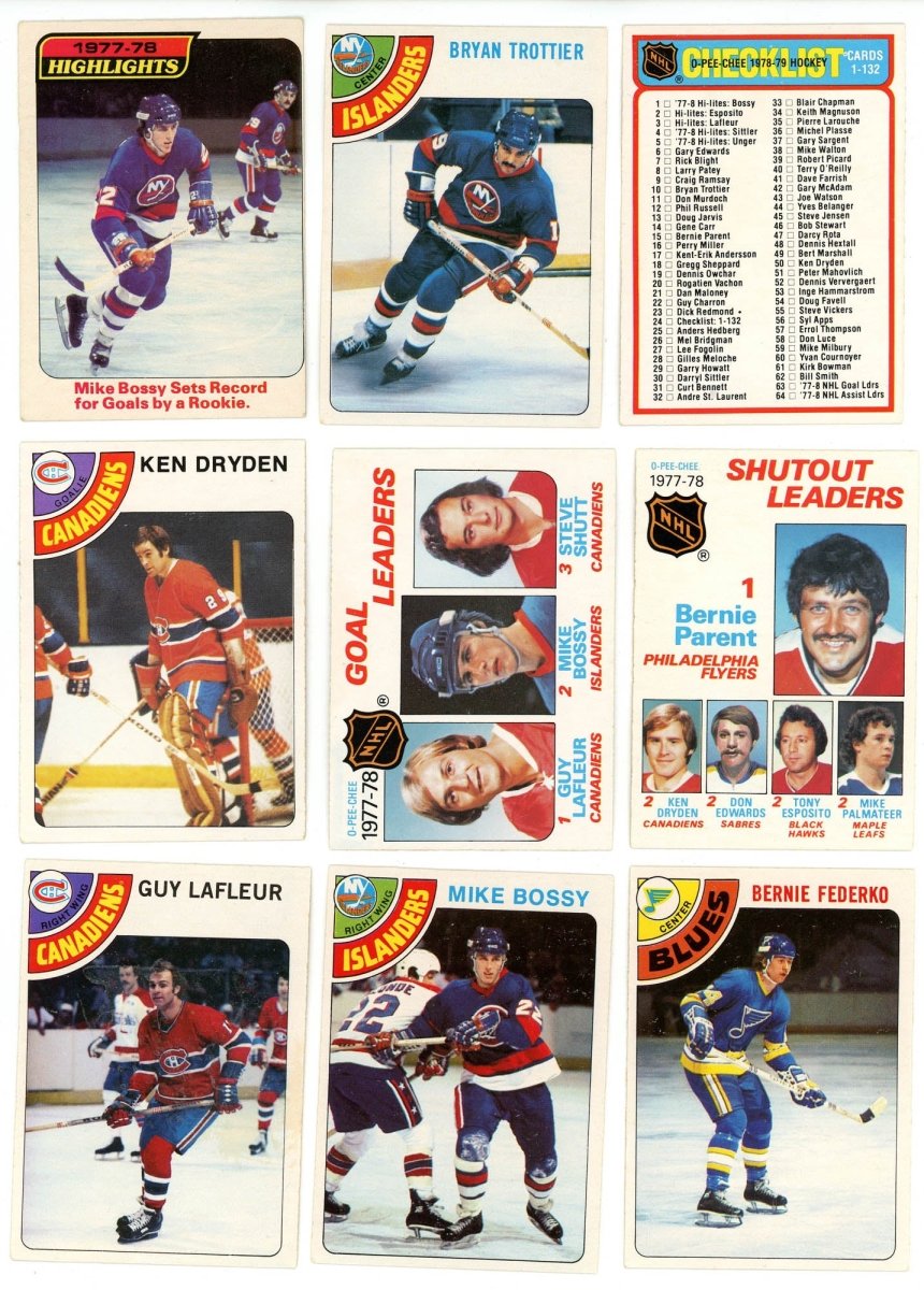 1978-79 O-PEE-CHEE HOCKEY COMPLETE SET BREAK - 15 CARDS PER BOX! 2 HOFERS PER BOX!