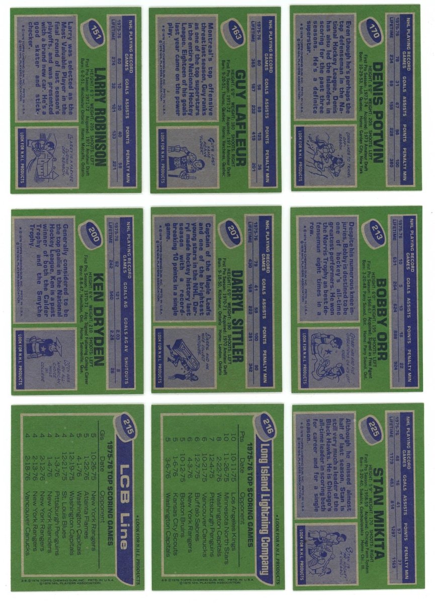 1976-77 TOPPS HOCKEY COMPLETE SET BREAK - 12 CARDS PER BOX! 2 HOFERS IN EVERY BOX!