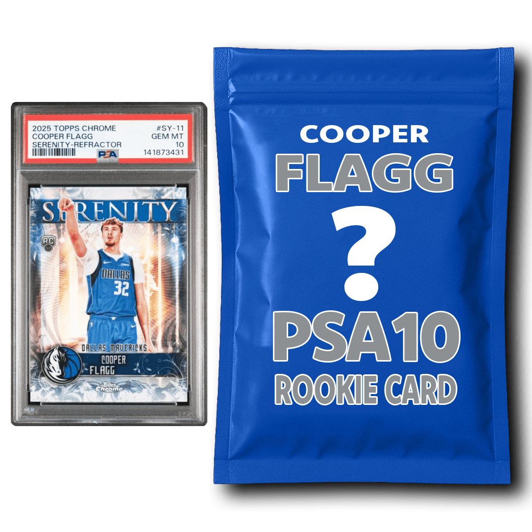 Cooper Flagg PSA 10 Graded Rookie Basketball Card Mystery Box