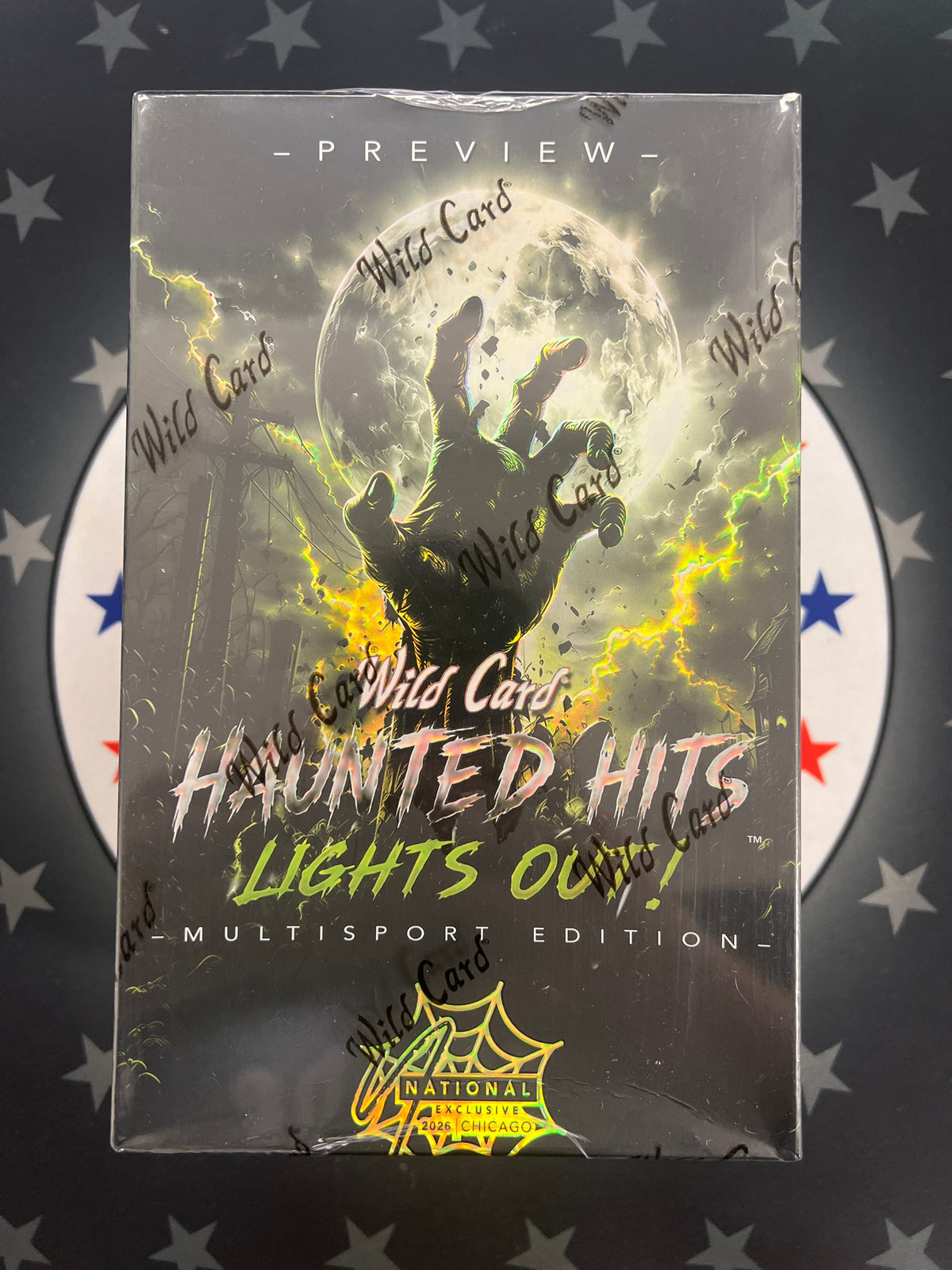 2026 Wild Card Haunted Hits Lights Out! Multi-Sport National Exclusive Box