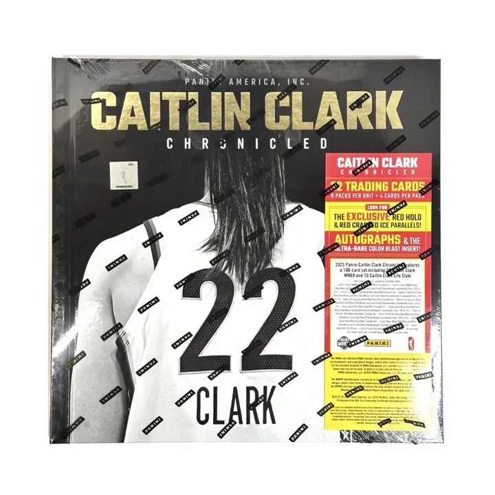 2025 Panini Caitlin Clark Chronicled Basketball Trading Card Collection and Keepsake
