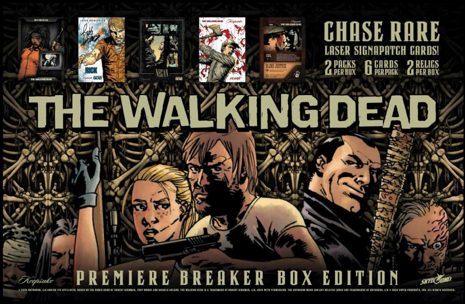 2026 Keepsake The Walking Dead Premiere Breaker 10 Box Case