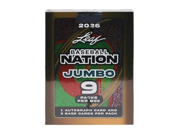 2026 Leaf Baseball Nation Jumbo Box