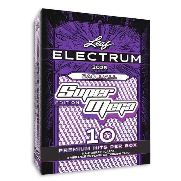 2026 Leaf Electrum Baseball Super Mega Box