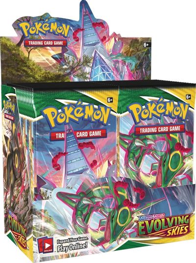 Pokemon Sword & Shield Evolving Skies Booster Box