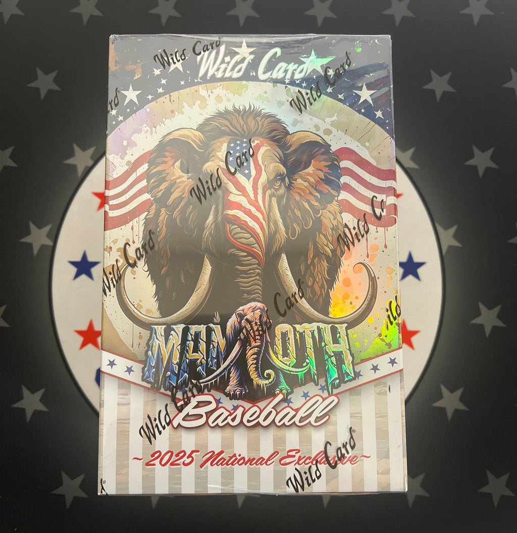 2025 Wild Card Americana Mammoth Baseball Box - NSCC Exclusive
