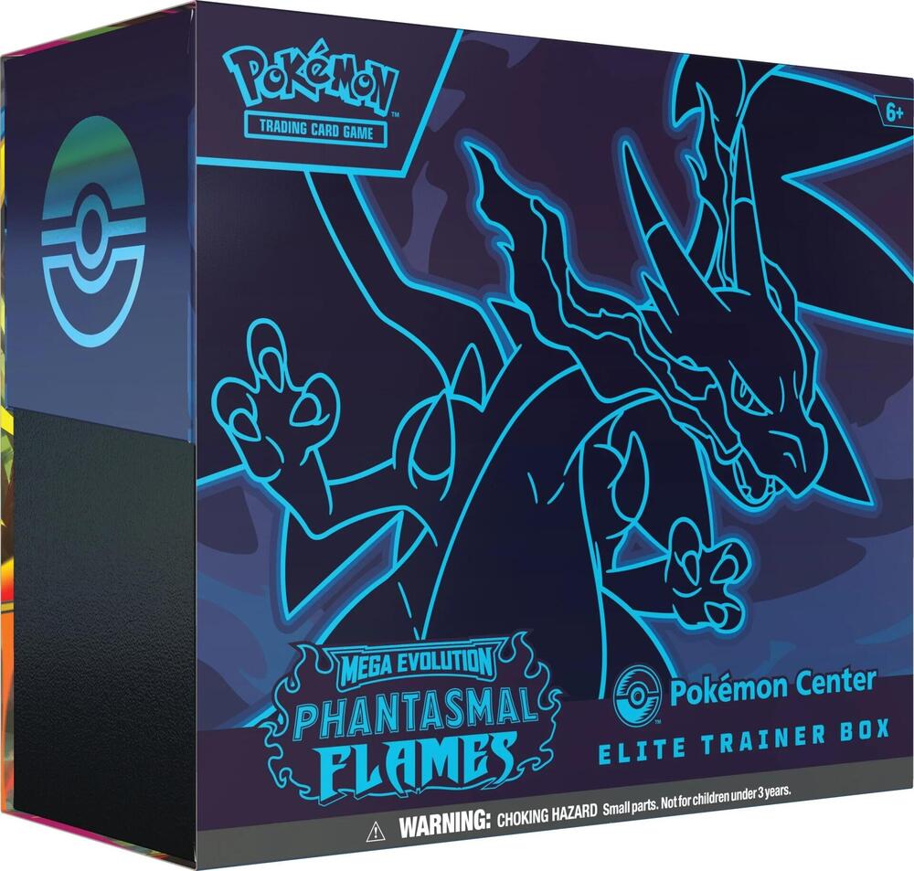 Pokemon Phantasmal Flames Pokemon Center Elite Trainer Box w/ Case Protector