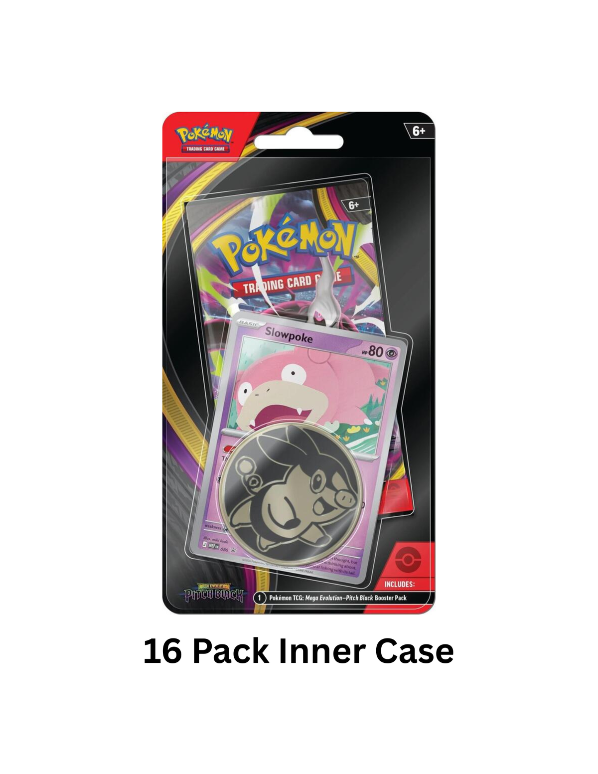 Pokemon Pitch Black Checklane Blister Pack 16 Pack Inner Case