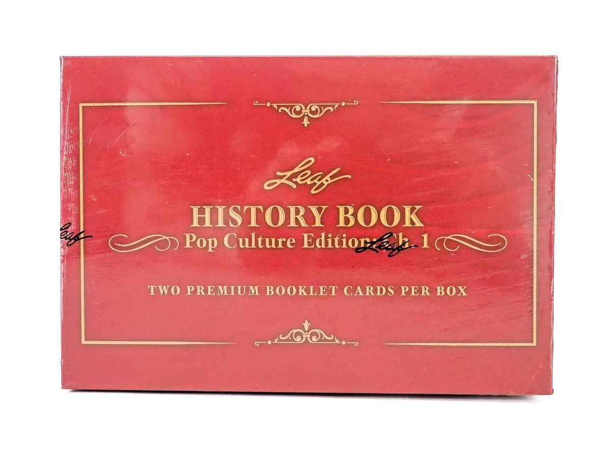 2024 Leaf History Book Pop Culture Edition Chapter 1 Box