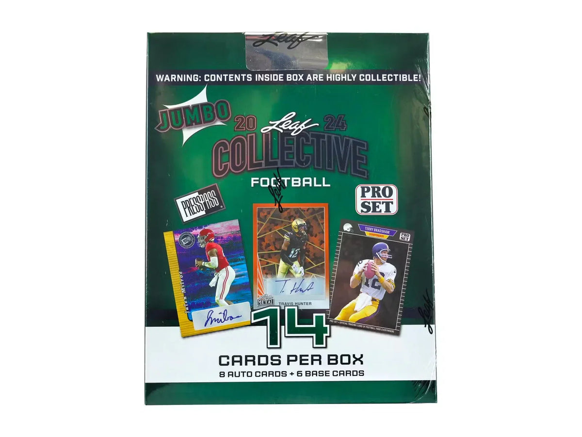 2024 Leaf Collective Football Jumbo Box
