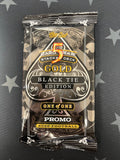 2026 Wild Card 5 Card Draw Stacked Deck Black Tie Edition 1 of 1 Promo Pack
