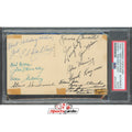 1949-50 Duquesne Dukes Team Signed GPC w/ Chuck Cooper(d.1984)
