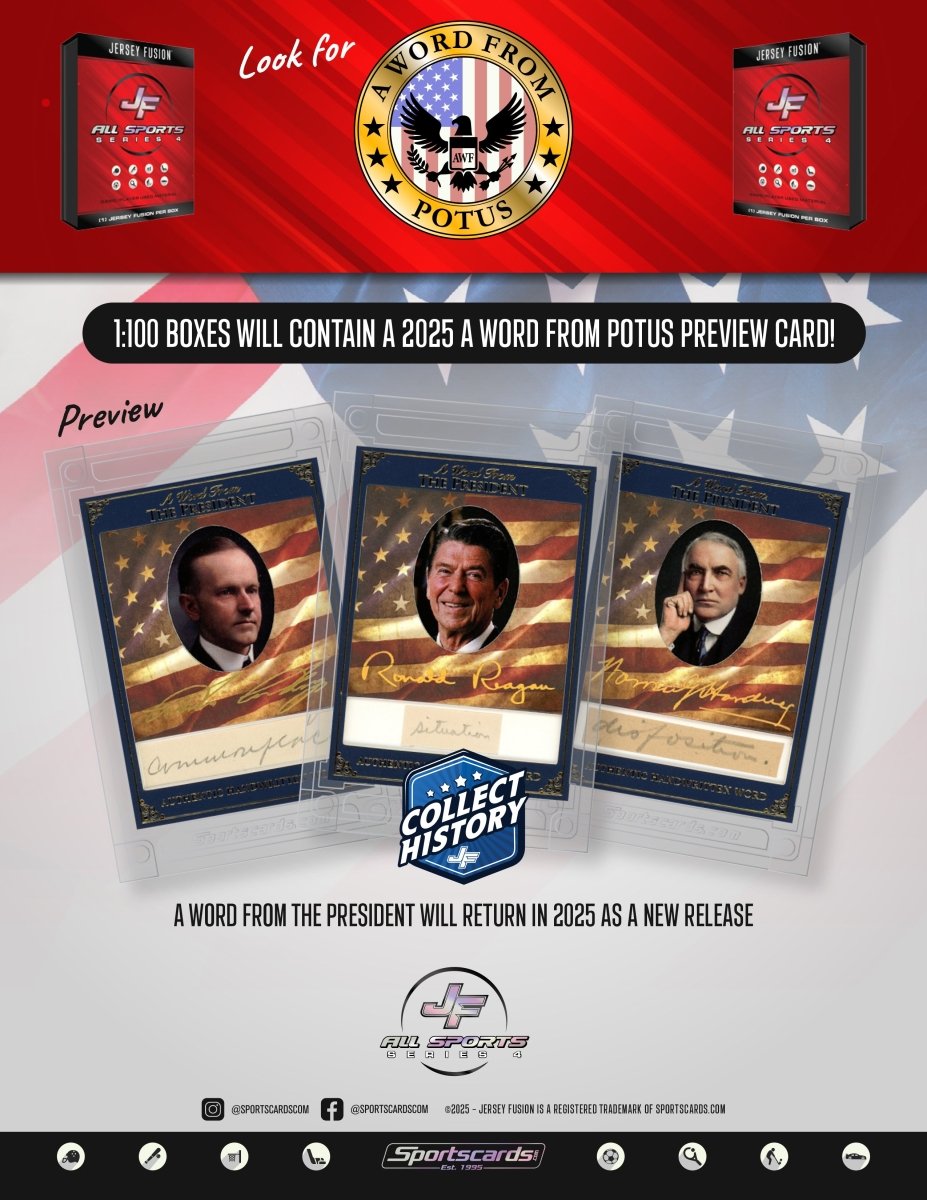 Jersey Fusion All Sports Edition Series 4 Sealed Box - (1) Jersey Fusion Per Box