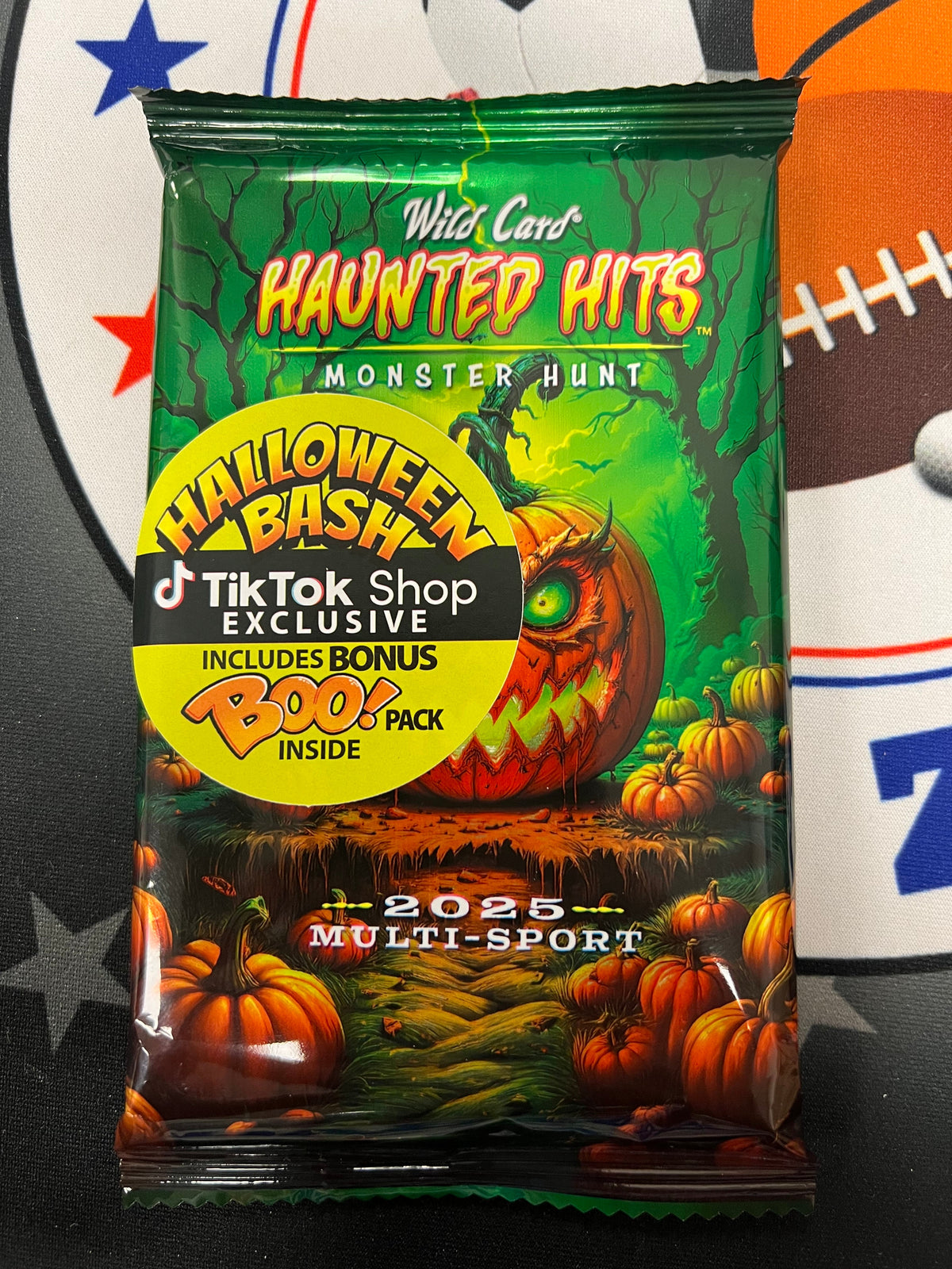 2025 Wild Card Haunted Hits Multi-Sport  TikTok Exclusive BOO! Pack