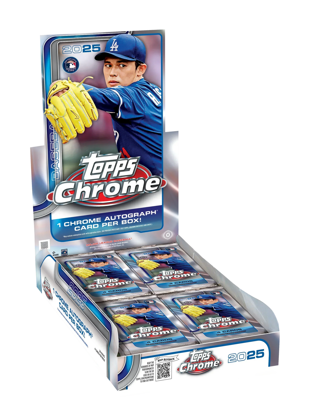 2025 Topps Chrome Baseball - Hobby Box