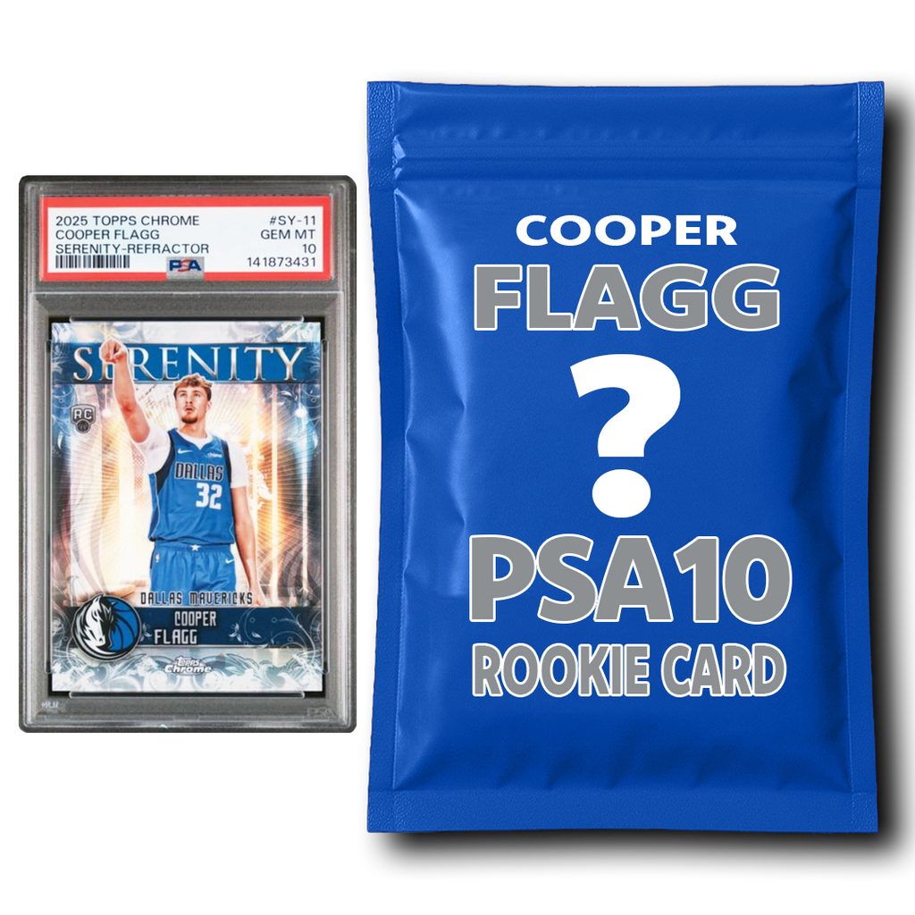 Cooper Flagg PSA 10 Graded Rookie Basketball Card Mystery Box