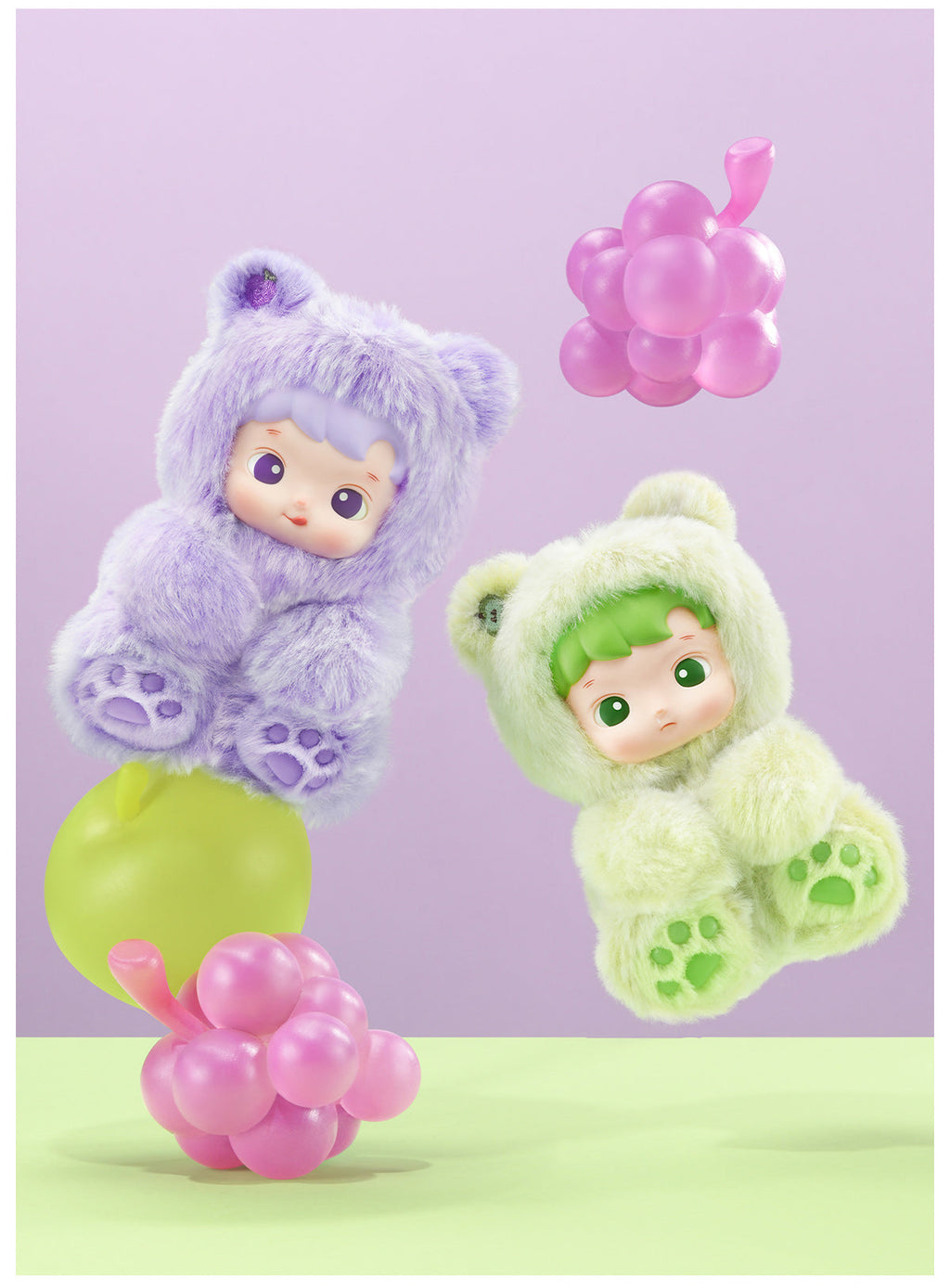 Hacipupu Gummy Bear Series - Vinyl Plush Pendant