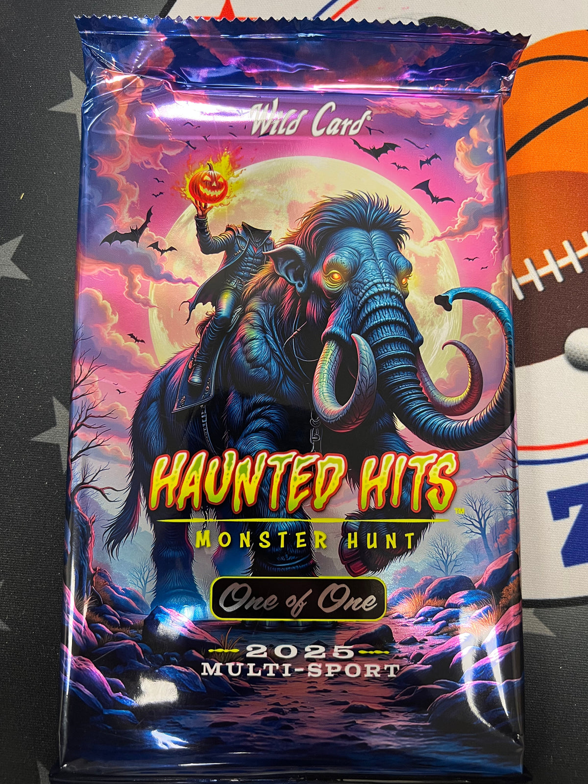 2025 Wild Card Haunted Hits Multi-Sport Mammoth TikTok Exclusive Pack