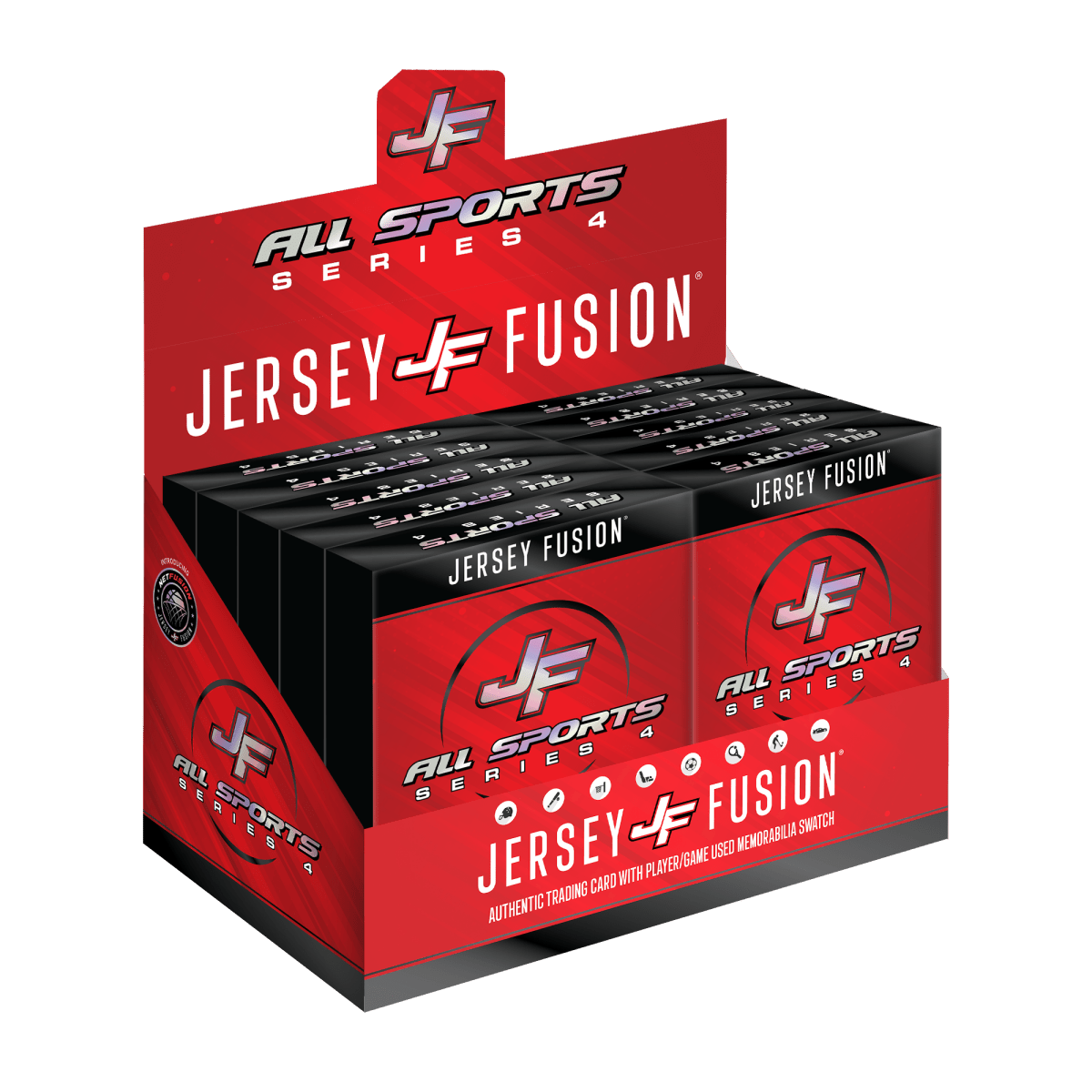 Jersey Fusion All Sports Edition Series 4 Display - (10) Sealed Boxes