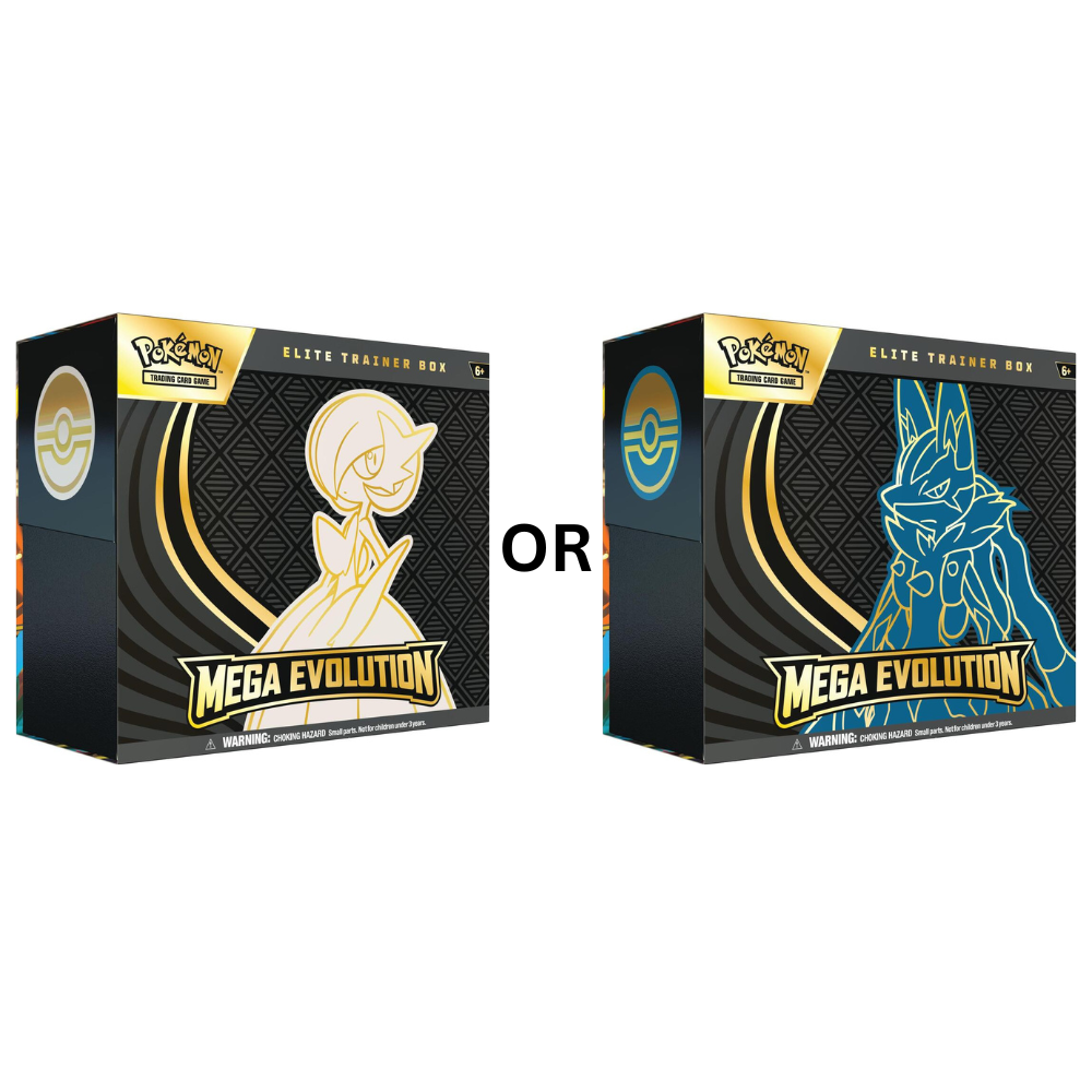 Pokemon Mega Evolution Elite Trainer Box (Lucario or Gardevoir)