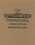 2025 Leaf Optichrome Football Jumbo Box 8 Box Case