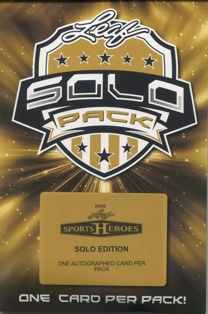 2025 Leaf Sports Heroes Solo Edition Pack