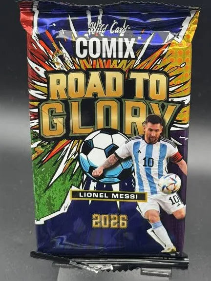 2026 Wild Card Comix Soccer Road to Glory Pick Your Pack