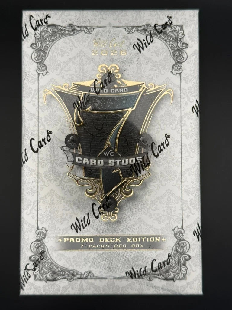 2026 Wild Card 7 Card Studs Promo Deck Edition 20 Box Case